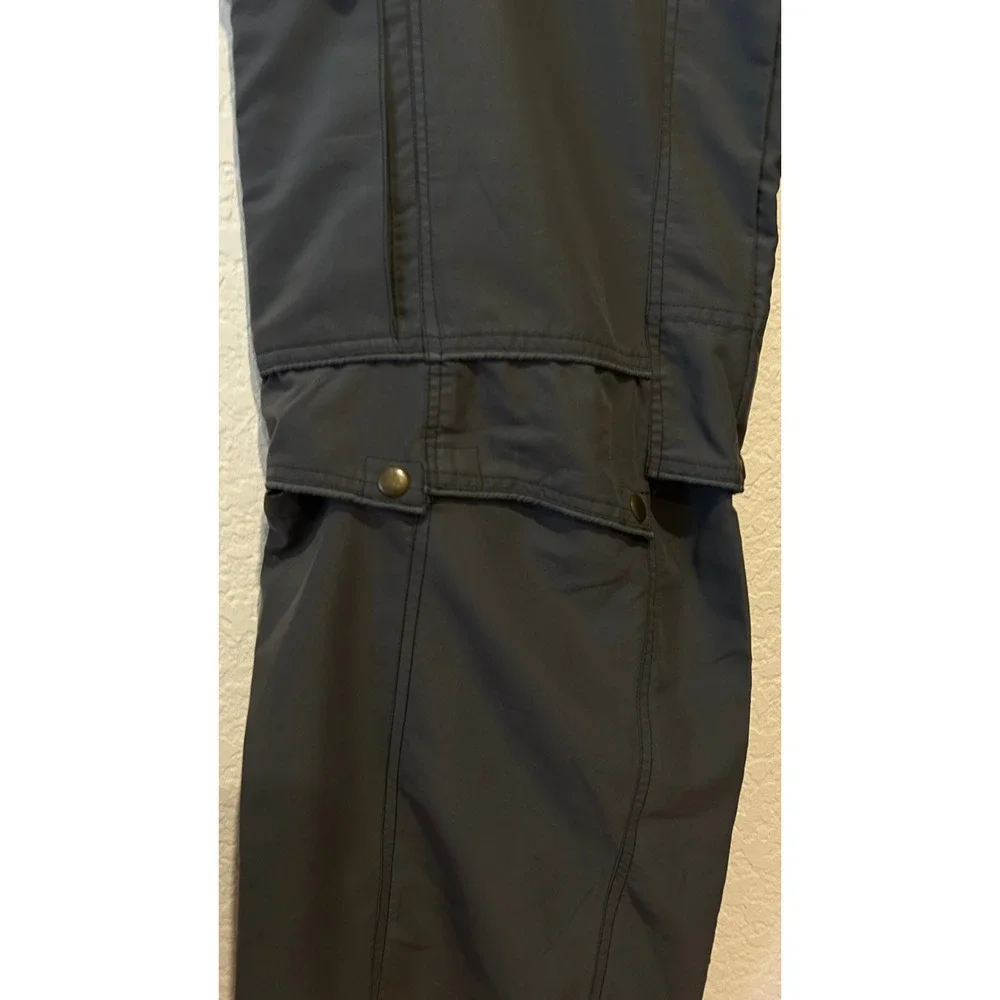 Murkobeye Cargo Pants Sz M Gray Convertible Multi Pocket Gorpcore Utility Hiking